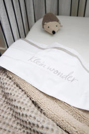 thumbnail: Meyco baby ledikantlaken Klein Wonder greige