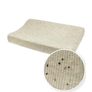 Rib Mini Spot aankleedkussenhoes sand melange