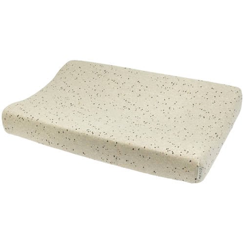 Meyco Rib Mini Spot aankleedkussenhoes sand melange afbeelding