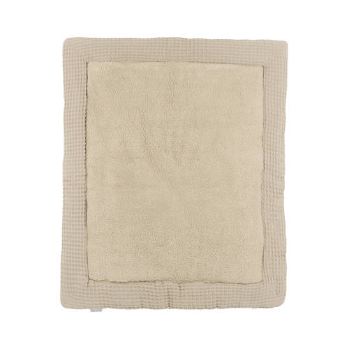 Meyco teddy boxkleed Wafel sand afbeelding
