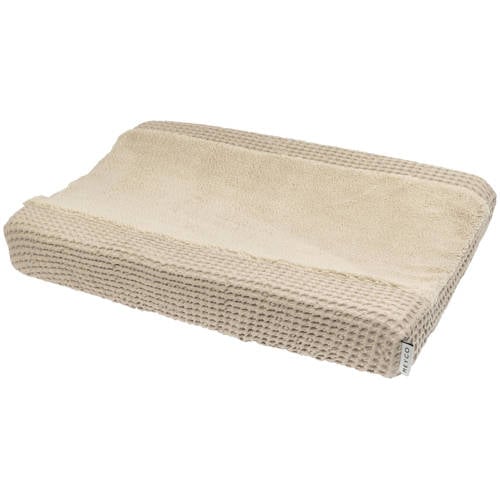 Meyco aankleedkussenhoes Wafel Teddy sand afbeelding