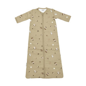 baby slaapzak met afritsbare mouwen Forest Animals sand