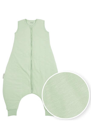 winter slaapoverall jumper Slub soft green