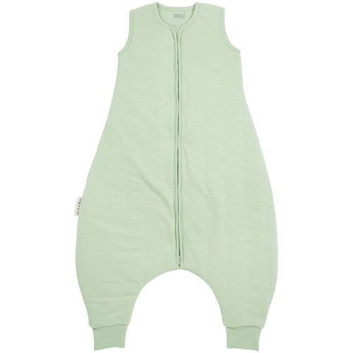 Meyco winter slaapoverall jumper Slub soft green afbeelding