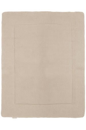 boxkleed teddy sand
