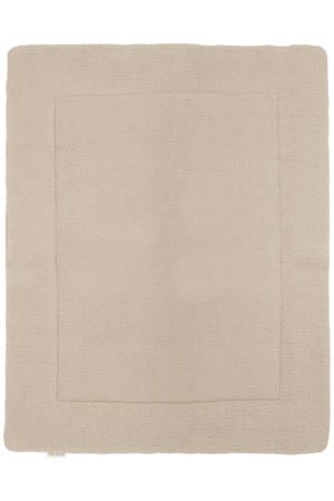 boxkleed teddy sand