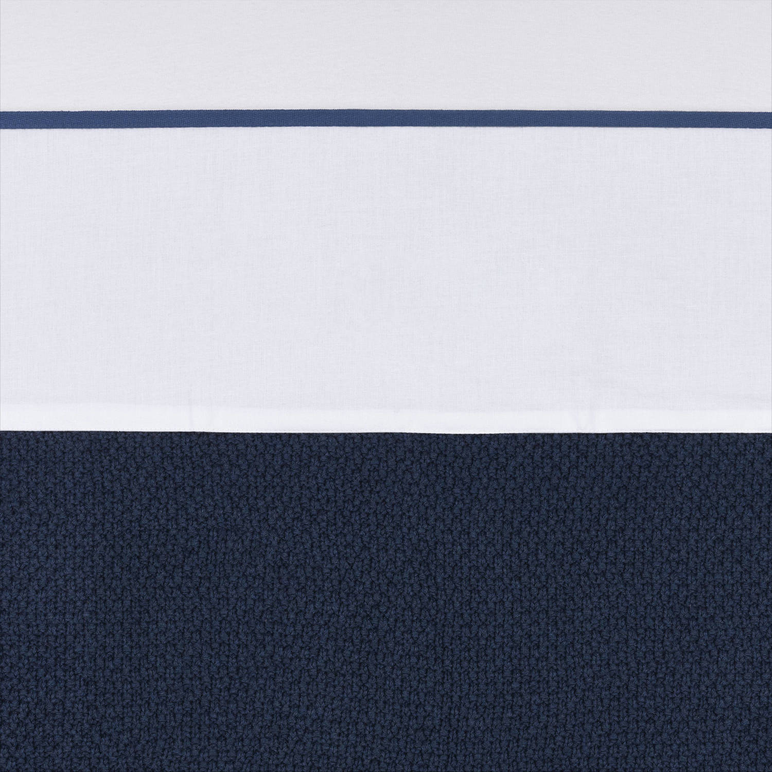 Meyco baby ledikantlaken Bies indigo