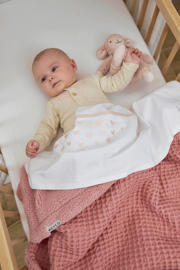 thumbnail: Meyco baby wieglaken Hearts soft pink