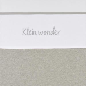 baby wieglaken 'Klein Wonder'  greige