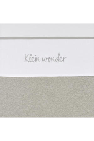 baby wieglaken 'Klein Wonder' greige