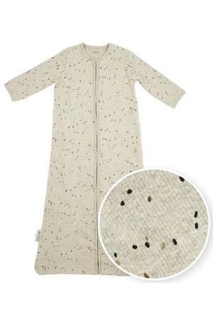 baby slaapzak Rib Mini Spot sand melange