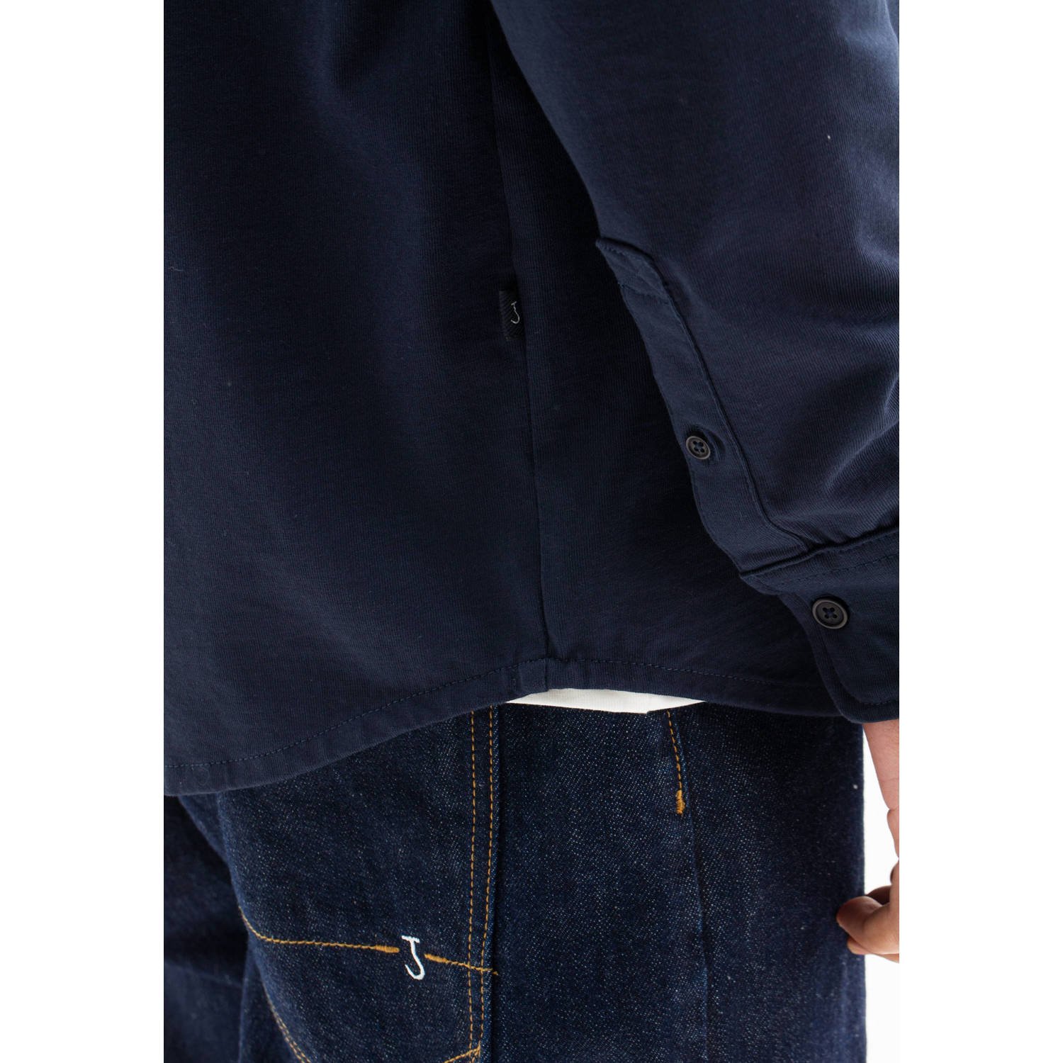 Butcher of Blue regular fit overhemd Finn blauw