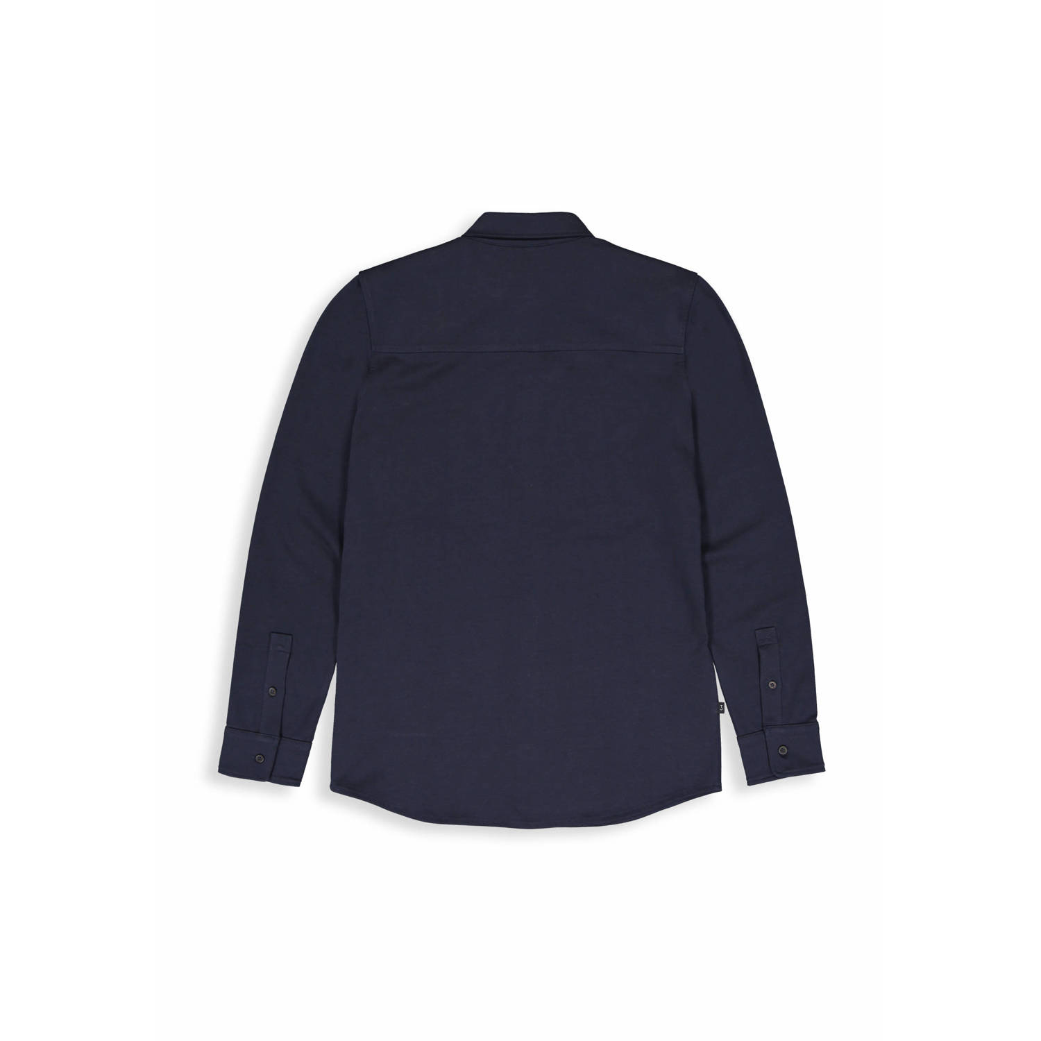 Butcher of Blue regular fit overhemd Finn blauw