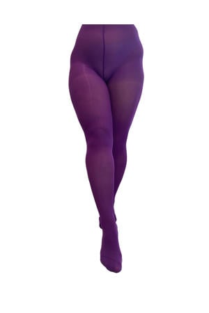 Plus Size panty 50 denier paars
