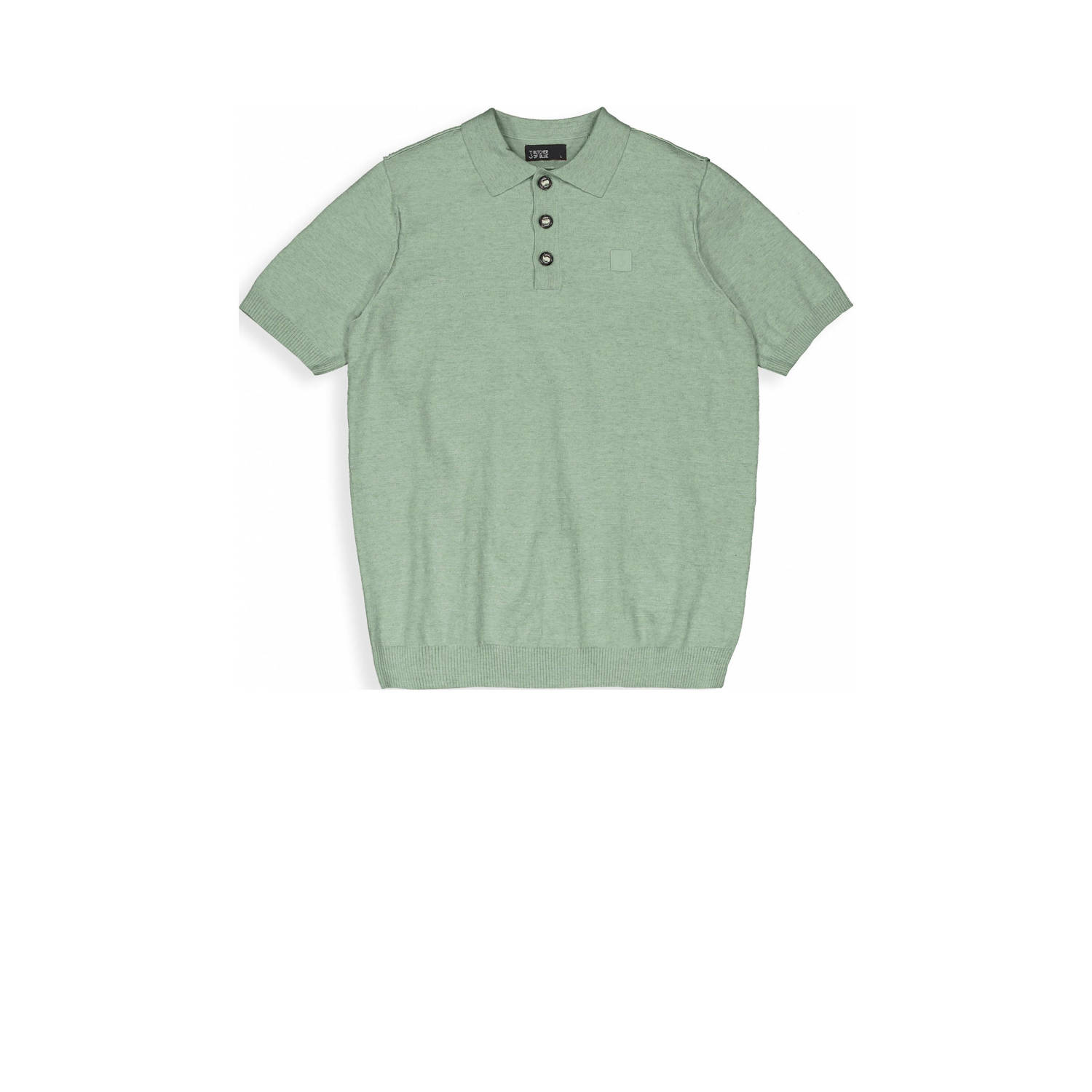 Butcher of Blue Groene poloshirt met korte mouwen Green Heren