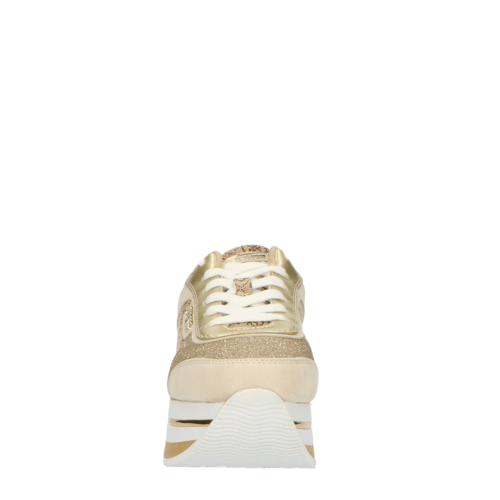 Guess HANSIN 2 Gold Low Sneakers Women Discount 50% € 117.95