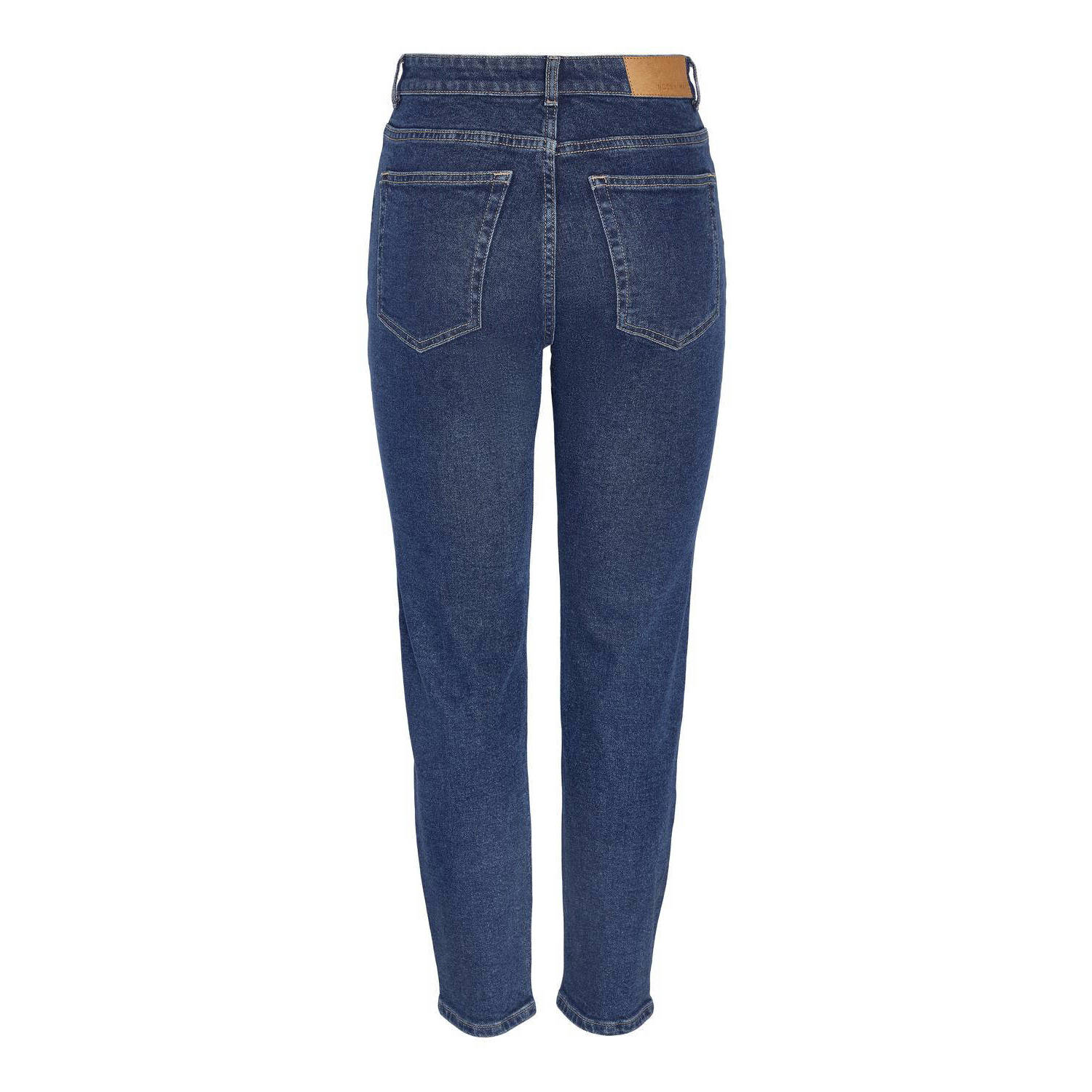 NOISY MAY high waist dark blue denim
