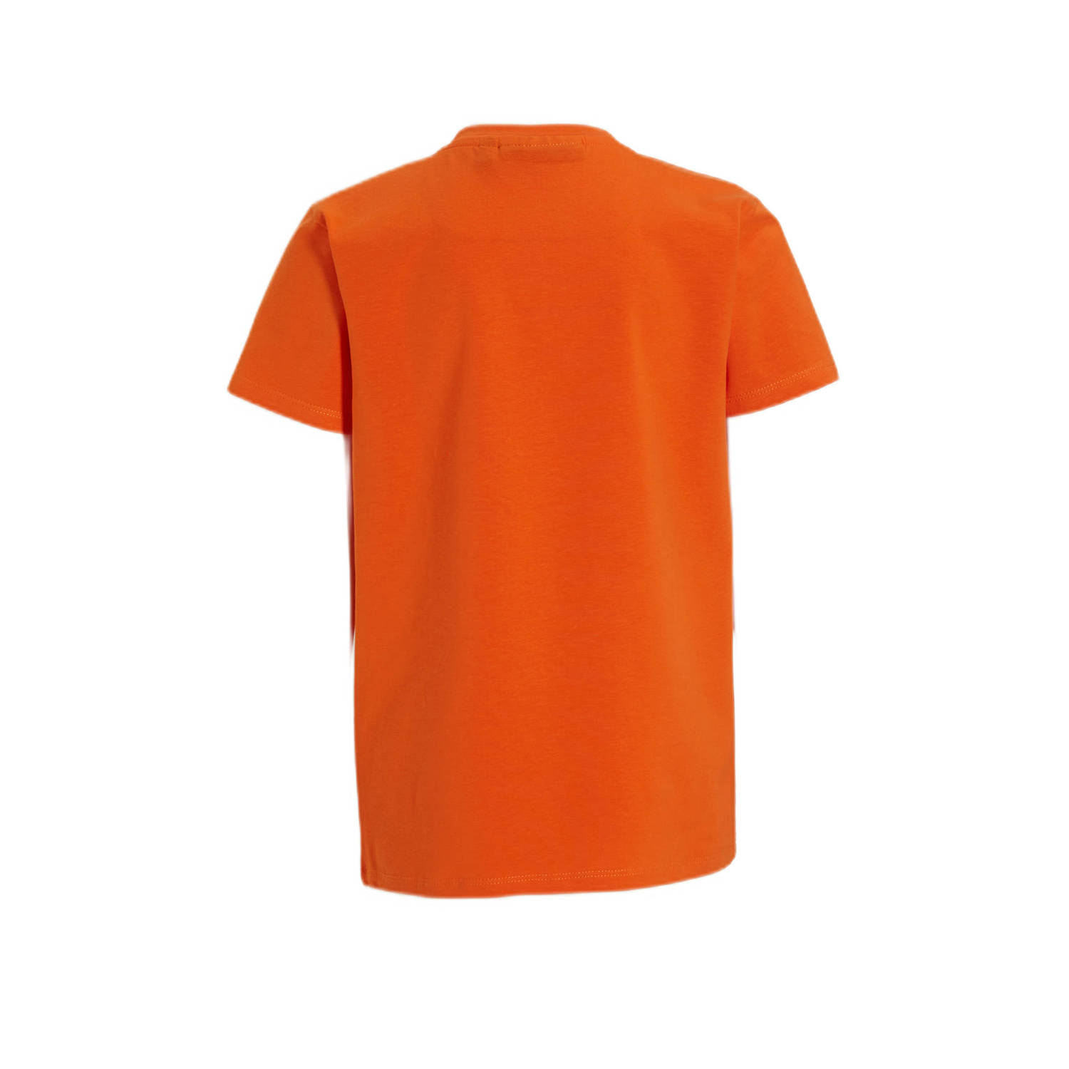 Orange Stars T-shirt Polat met printopdruk oranje