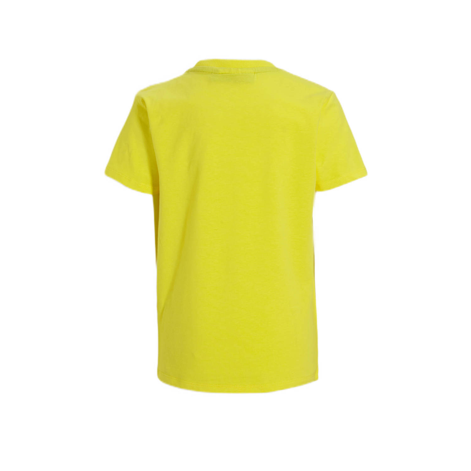 Orange Stars T-shirt Polle met printopdruk geel