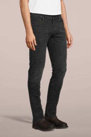 slim fit jeans JJIGLENN black denim ge 928