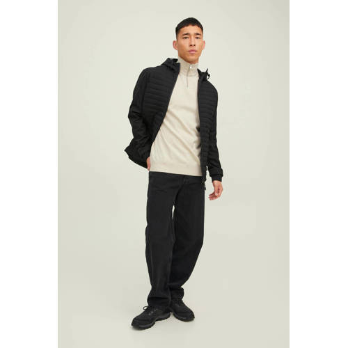 JACK & JONES ESSENTIALS trui JJEEMIL oatmeal afbeelding
