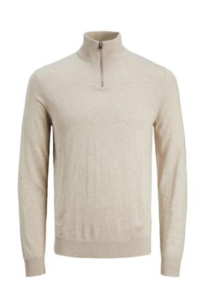 pullover gebreid grijs