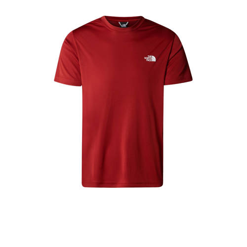 The North Face outdoor T-shirt rood/wit