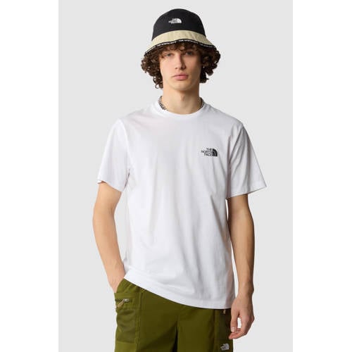 The North Face T-shirt Simple Dome wit afbeelding