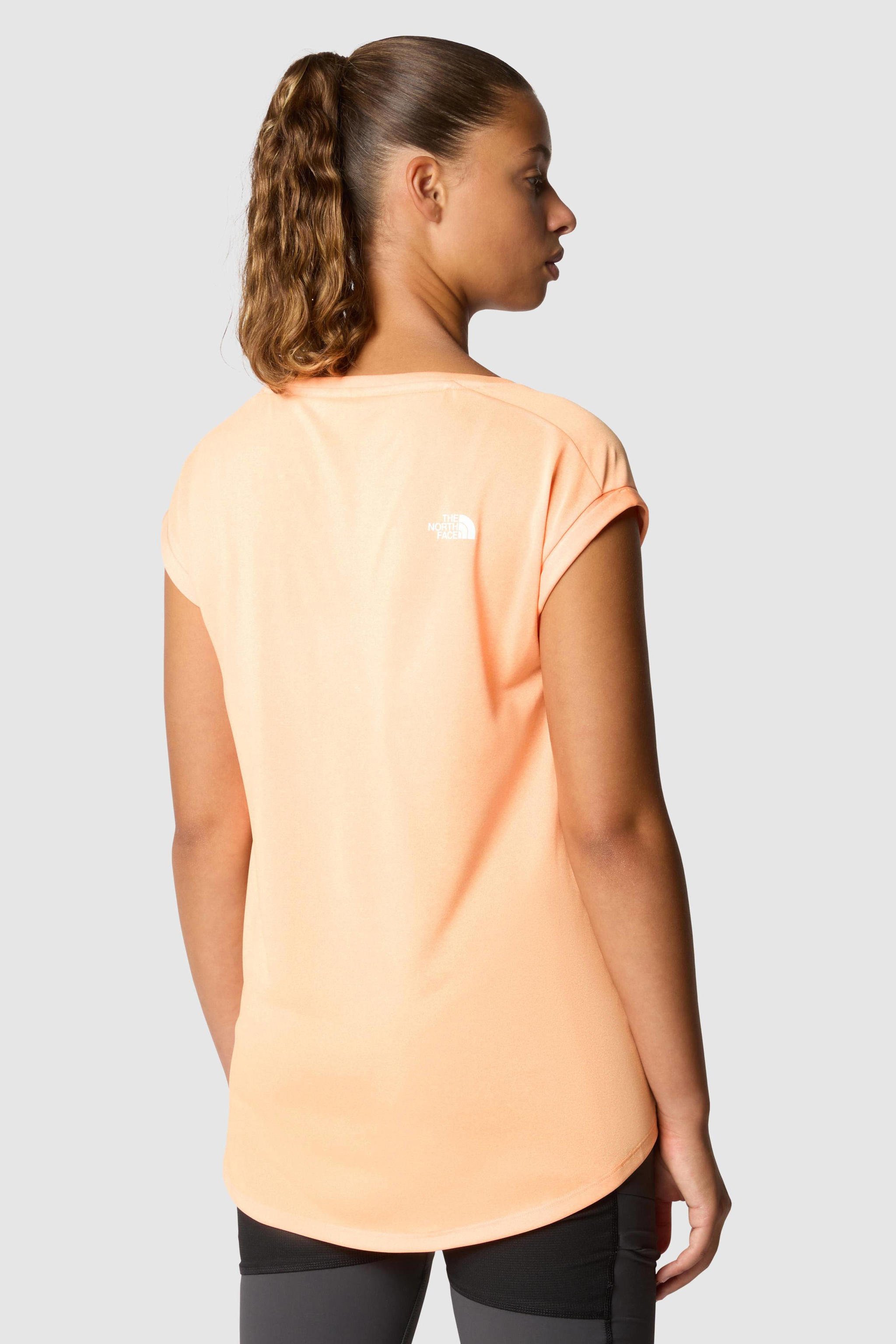The North Face outdoor T-shirt Tanken oranje