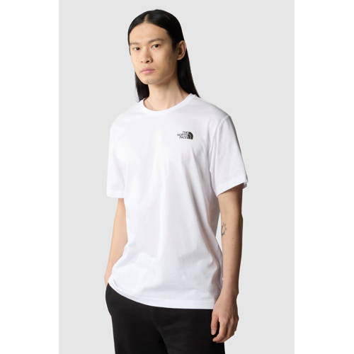 The North Face T-shirt Redbox wit afbeelding
