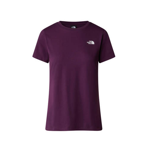 The North Face T-shirt Simple Dome paars