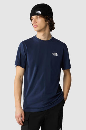 T-shirt Simple Dome donkerblauw