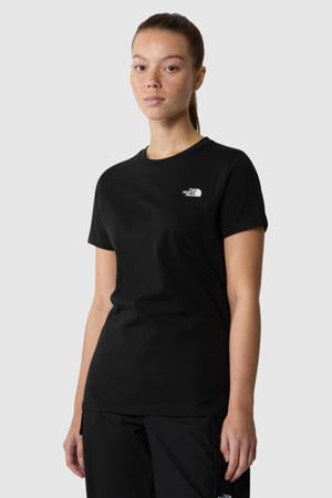 T-shirt Simple Dome zwart