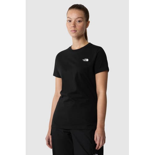 The North Face T-shirt Simple Dome zwart afbeelding