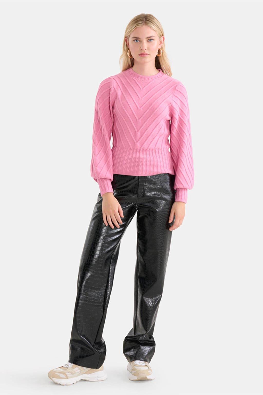 America Today gebreide trui roze