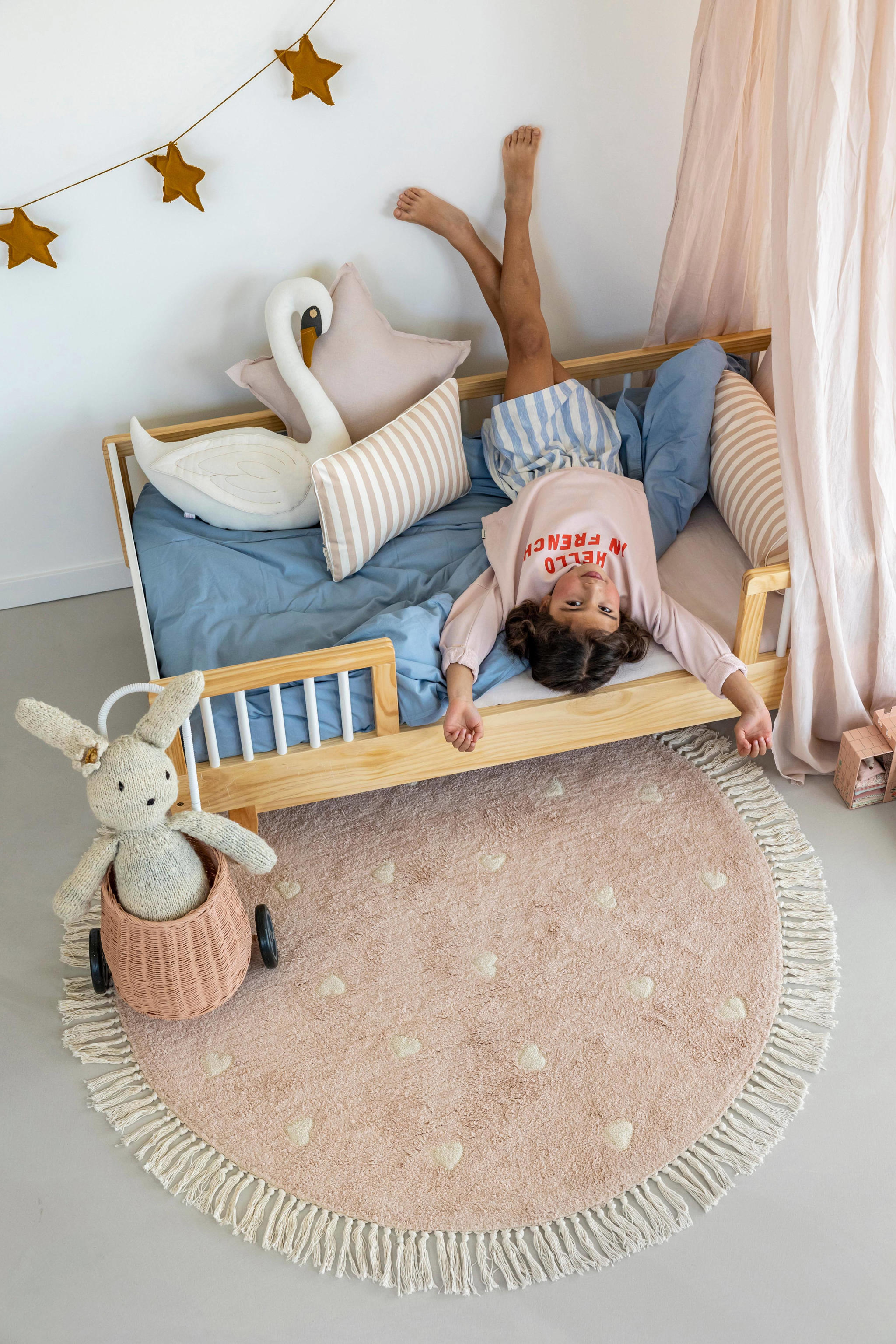 Tapis Petit kindervloerkleed Fleur (Ø120 cm) - Afbeelding 4