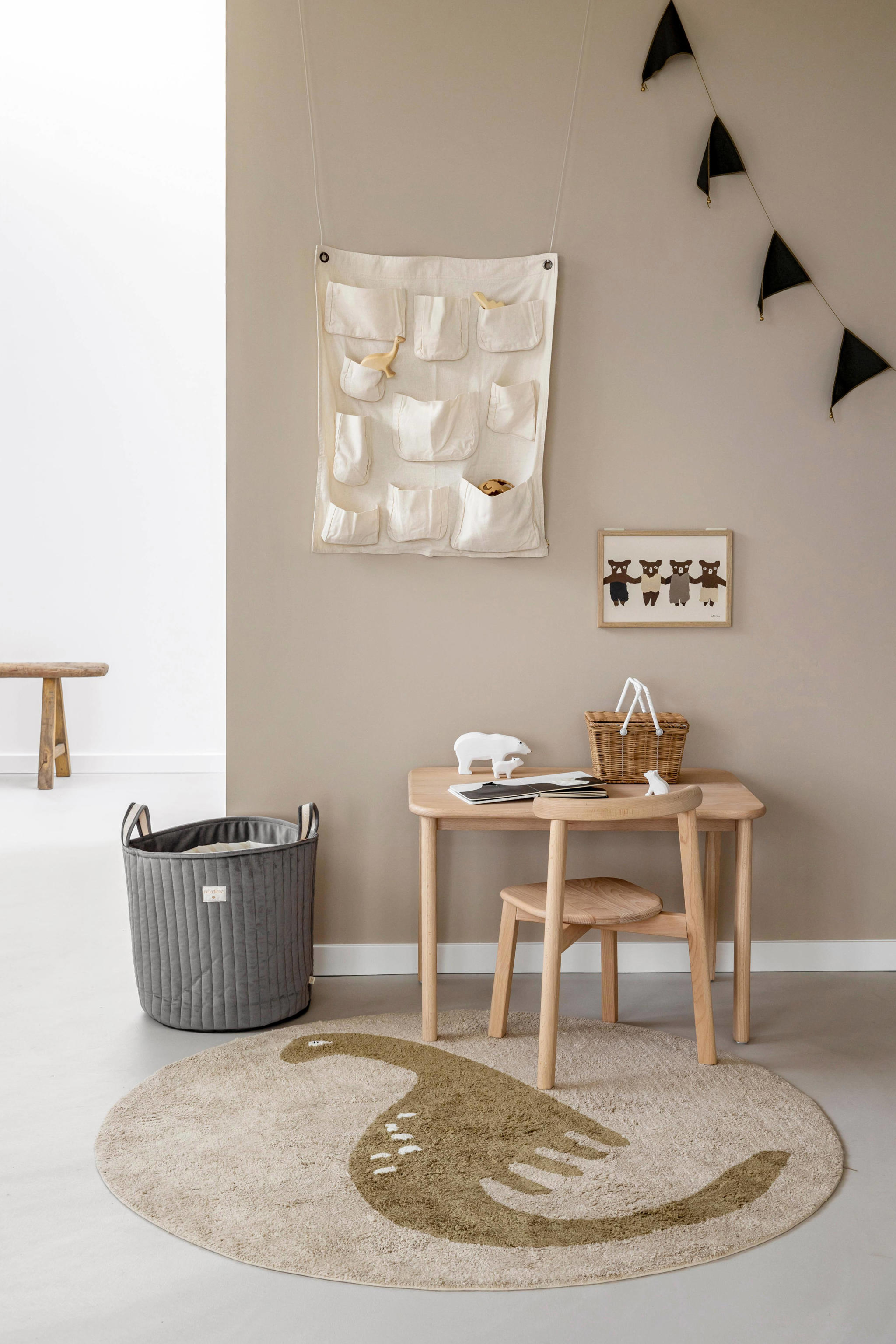 Tapis Petit kindervloerkleed Dex (Ø130 cm) - Afbeelding 2