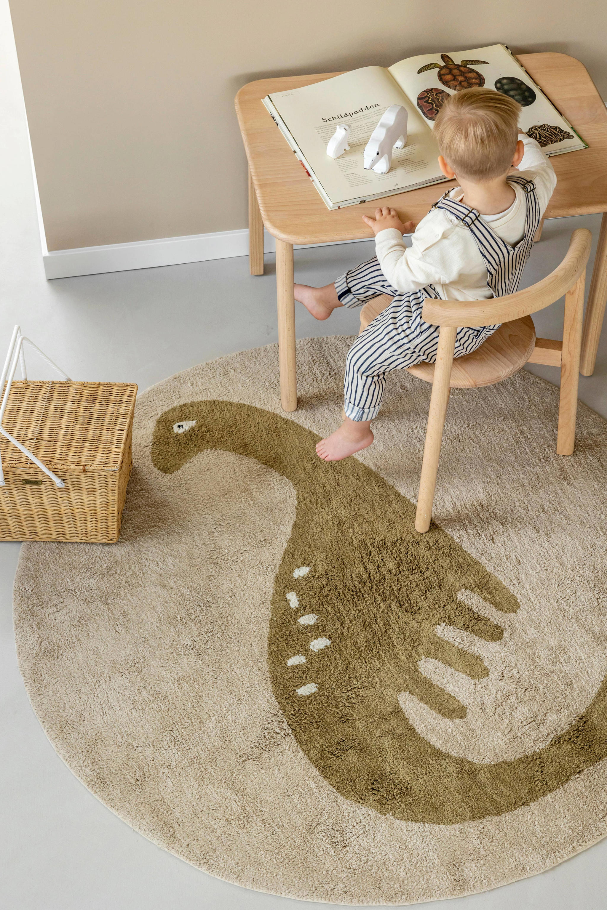 Tapis Petit kindervloerkleed Dex (Ø130 cm) - Afbeelding 3