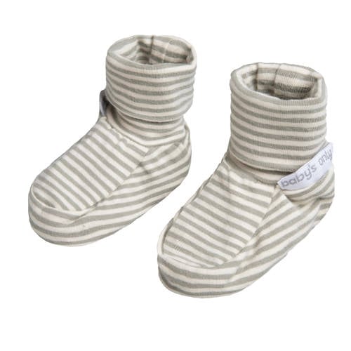 Baby's Only slofjes Stripe urban green afbeelding