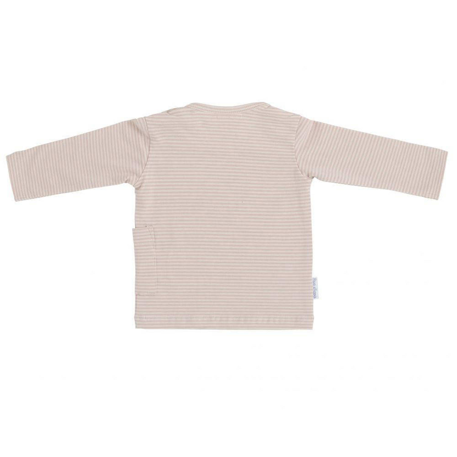 Baby's Only longsleeve Stripe oudroze off white