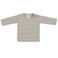 Baby's Only gestreepte longsleeve lichtgroen/ecru