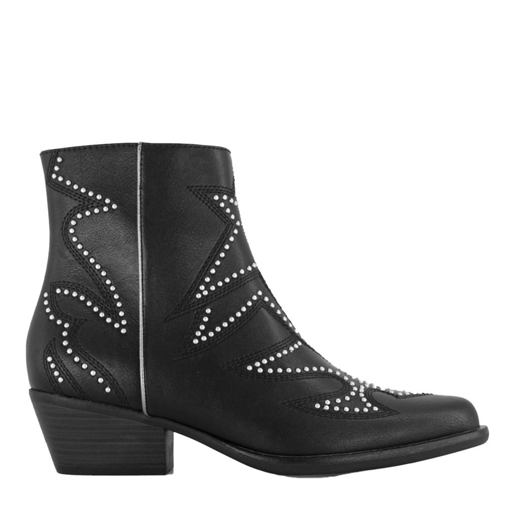PS Poelman EVIE suede cowboylaarzen beige