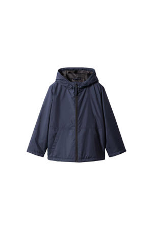 winterjas donkerblauw