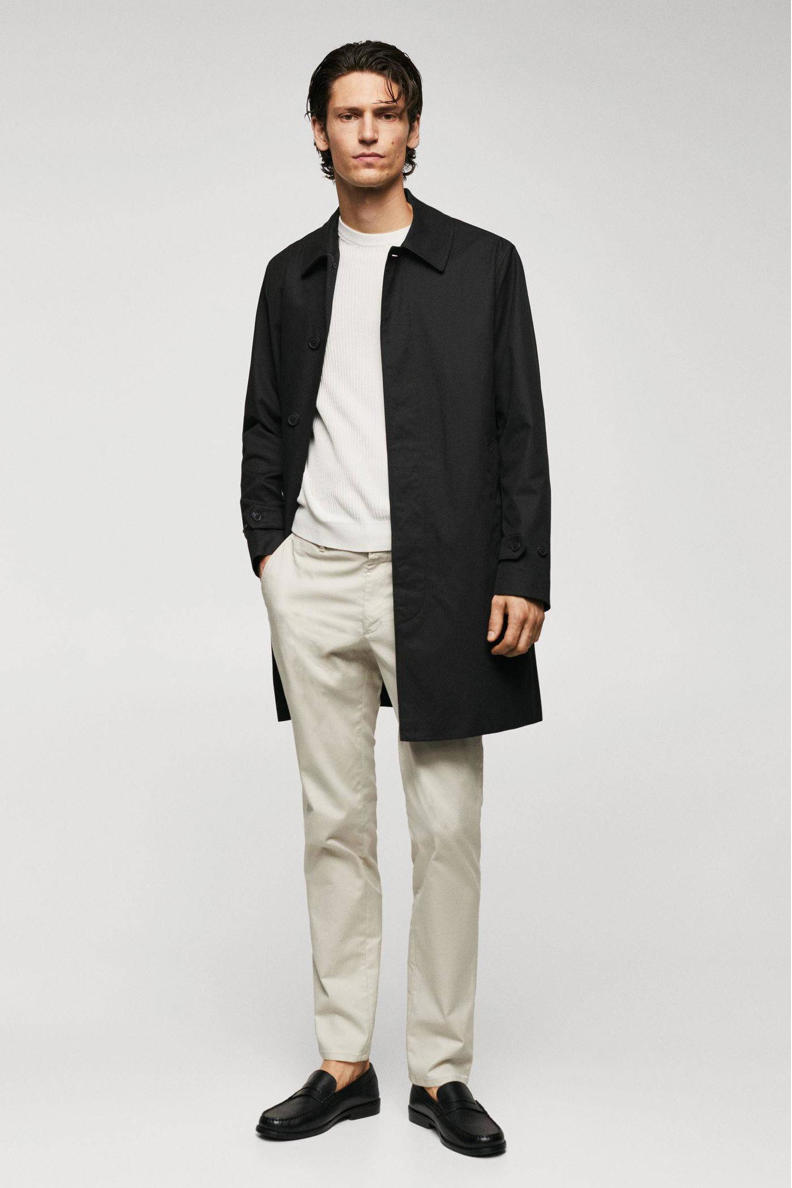 De tijdloze charme van de vintage trenchcoat voor heren