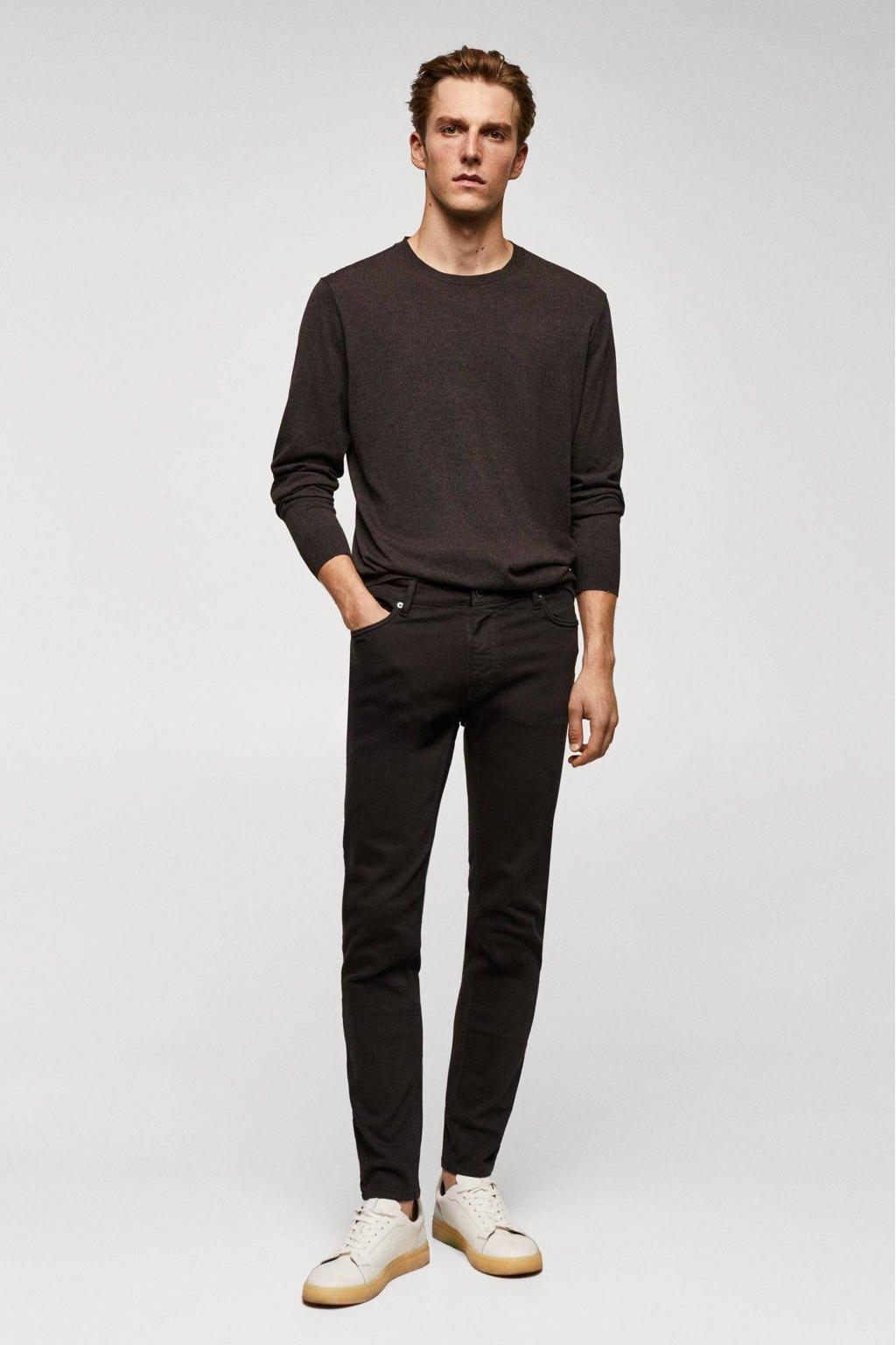 Mango Man skinny jeans zwart