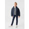Mango Kids gewatteerde jas blauw