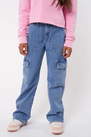 high waist loose fit jeans Florida JR medium bleu denim