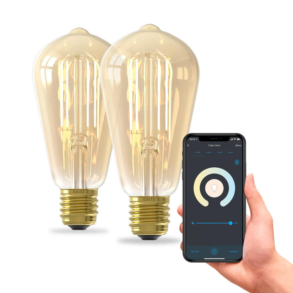 Calex slimme LED lamp (set van 2)