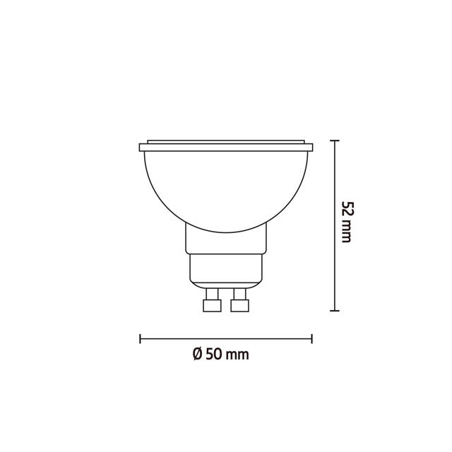 Calex Halo Slimme Opbouwspot - Smart Downlight - RGB en Warm Wit Licht