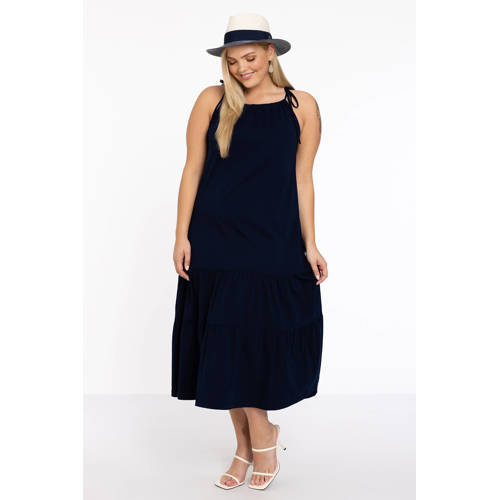 YOEK jurk donkerblauw afbeelding